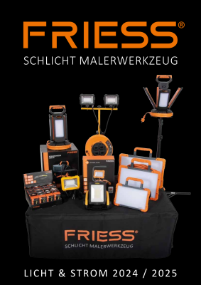 Friess Licht und Strom Katalog