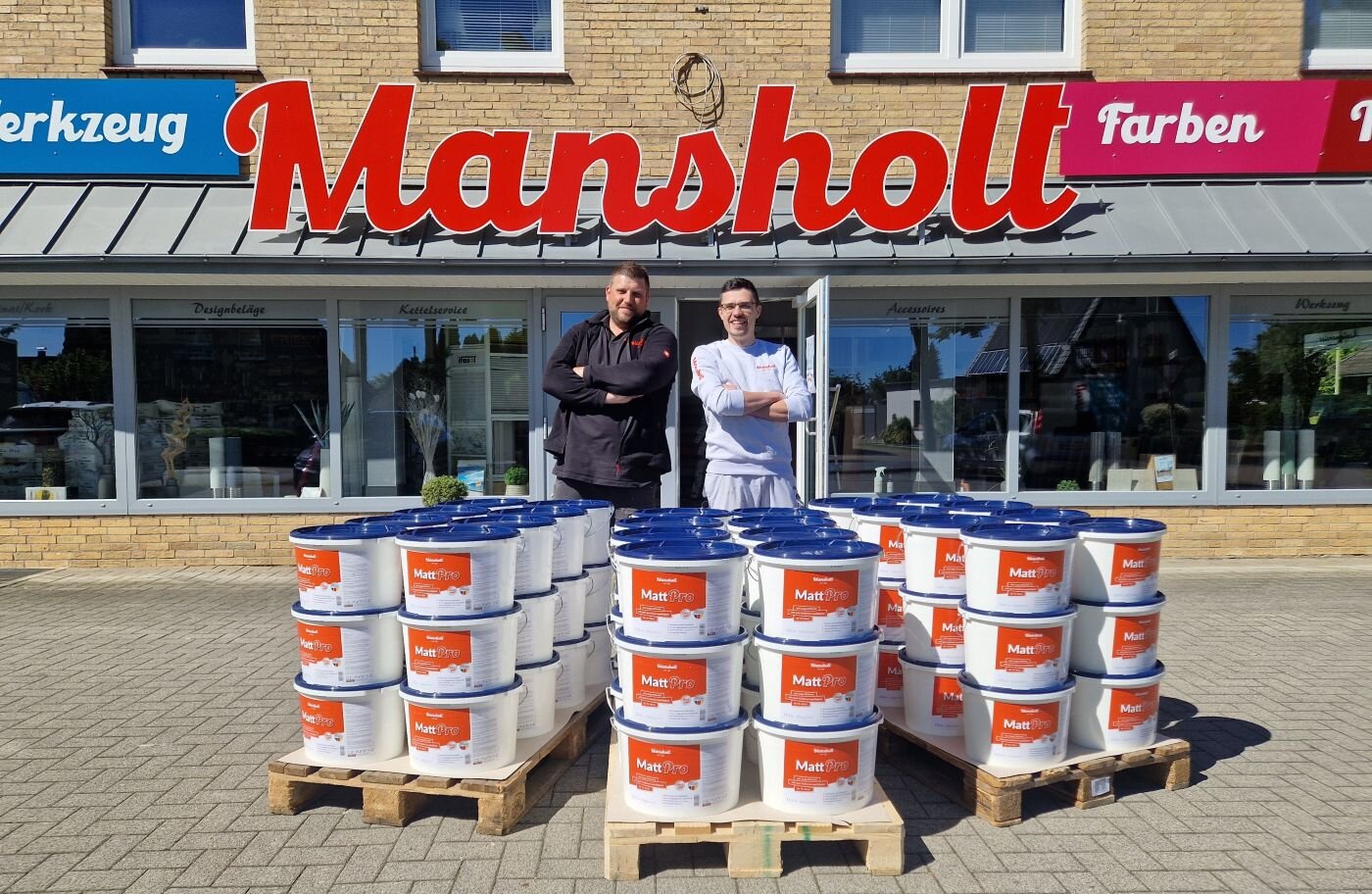 Mansholt Eingangsbereich