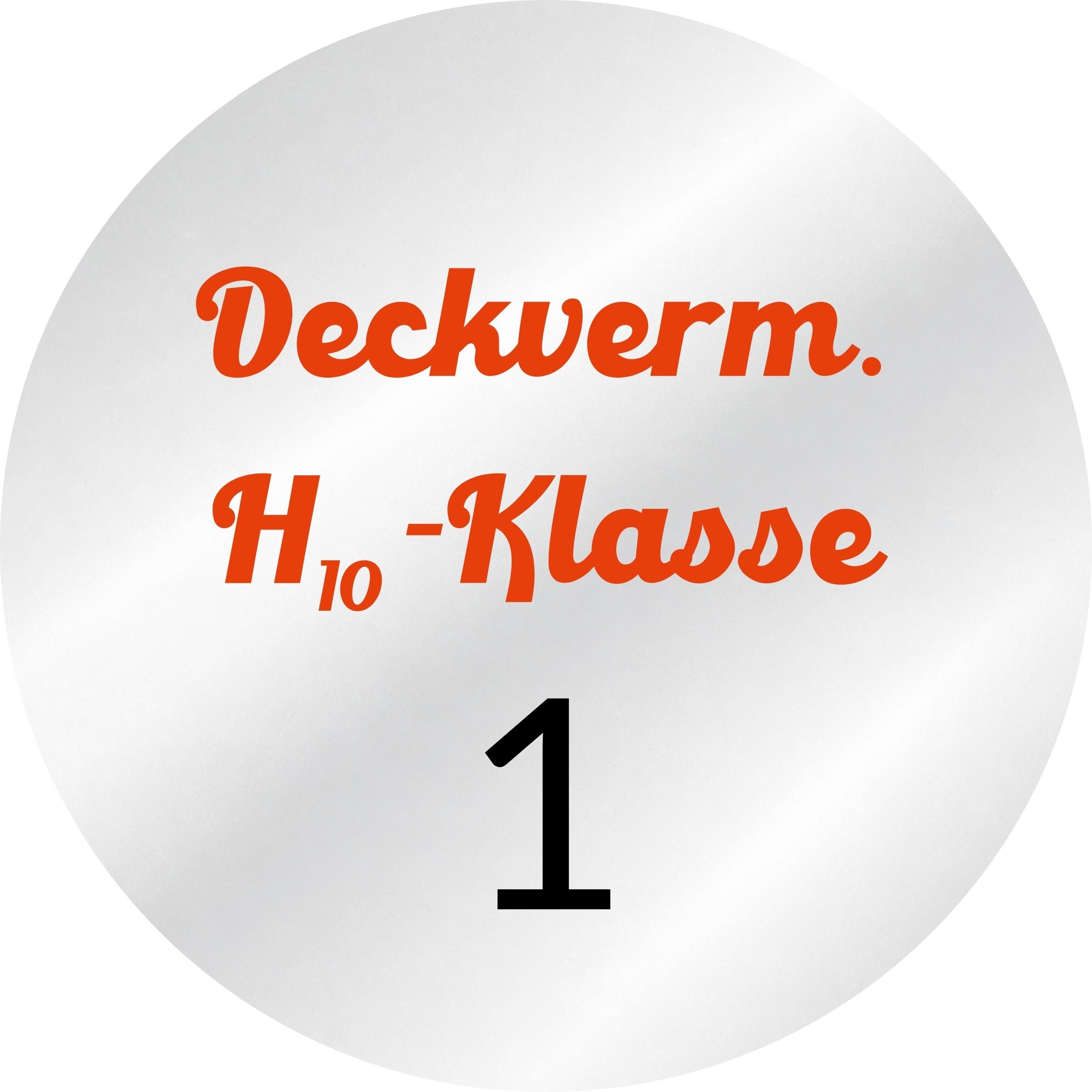 Deckvermögen H 10 - Klasse 1