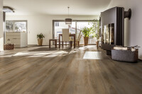 Double P&S SALZBURG oak brown 8.1 mm droplank "click" Muster