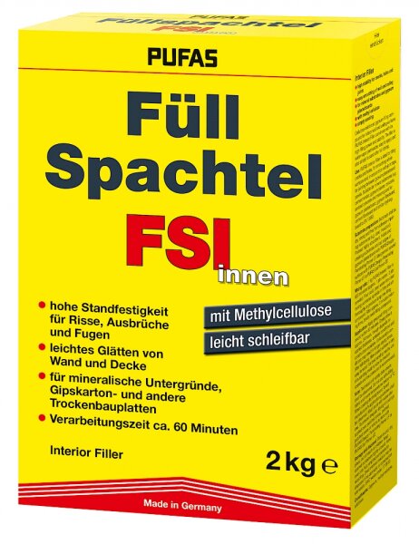 PUFAS Füllspachtel FSI innen 2 kg