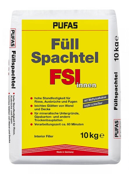 PUFAS Füllspachtel FSI innen 10 kg