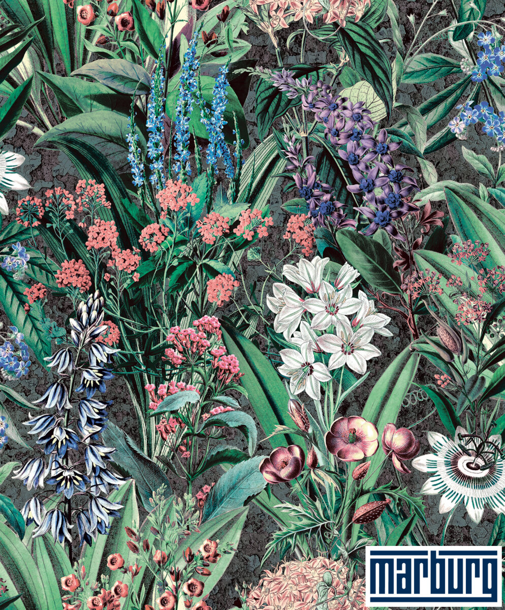 10m VLIES Tapeten Rollen Natur Blumen Pflanzen Blätter XXL 3011