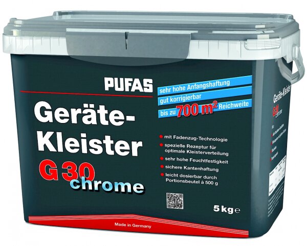 PUFAS Gerätekleister G30 chrome 5 kg