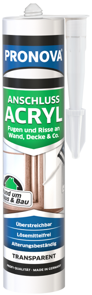 Pronova Anschluss Acryl Weiss