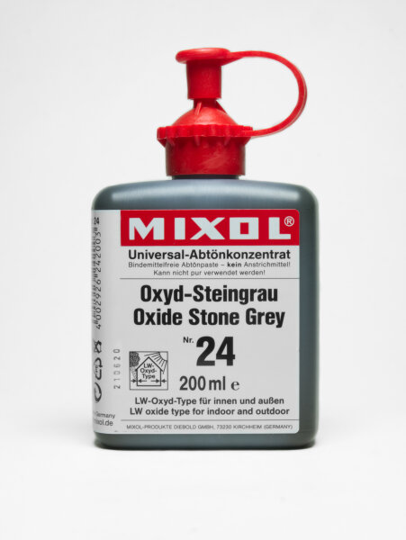 Mixol Abtönkonzentrat 200ml Nr. 24 - Oxyd-Steingrau