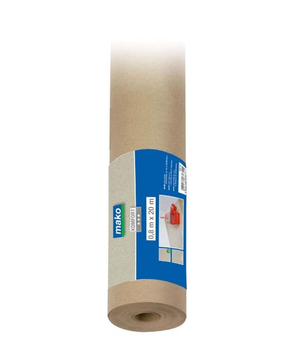 Mako Maler-Abdeckband 25 Mm X 50 M – Temperaturbeständig Bis 80°C, Für Innenräume