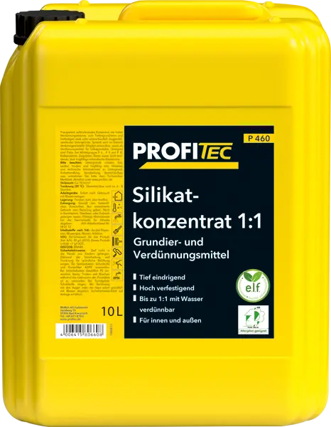 PROFITEC P460 Silikatkonzentrat 1:1, 10 l