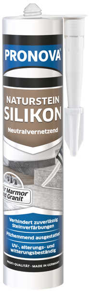 Pronova Natursteinsilikon Silbergrau