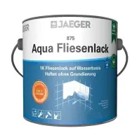 Jaeger 875 Aqua Fliesenlack weiß 0,75 l