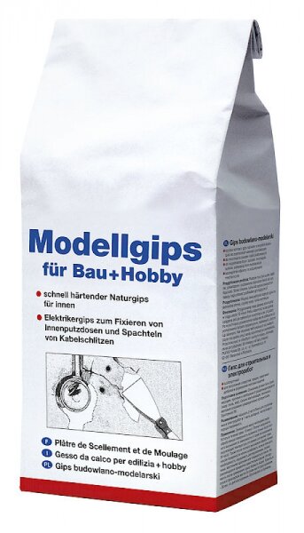 Modellgips für Bau und Hobby 5 kg