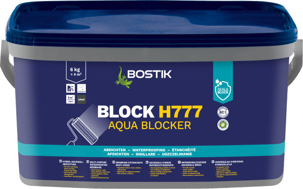 Bostik Block H777 Aqua Blocker Hybrid-Universalabdichtung 14 kg Eimer
