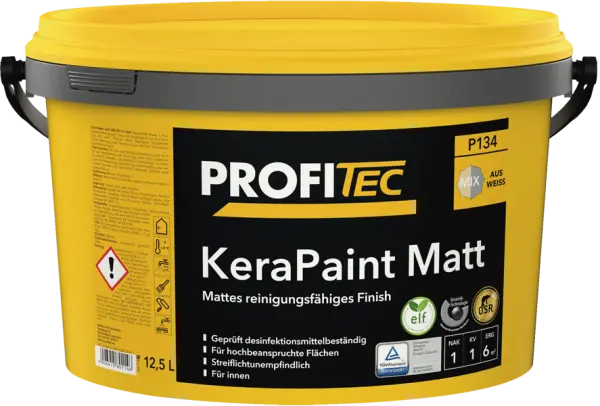 PROFITEC P134 KeraPaint Matt weiß