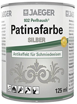Jaeger 932 Perlhauch Patinafarbe 125 ml silber