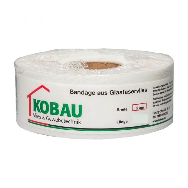 Kobau Glasfaservlies-Bandagen 0,05 m 10 m