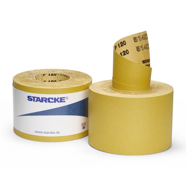 Starcke Schleifpapier Meterware 514, 115 x 50m P