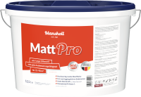 Mansholt Matt PRO Wand- und Deckenfarbe 12,5 l weiß