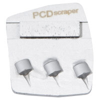 Wolff PCD Scraper silver für Schlagsystem