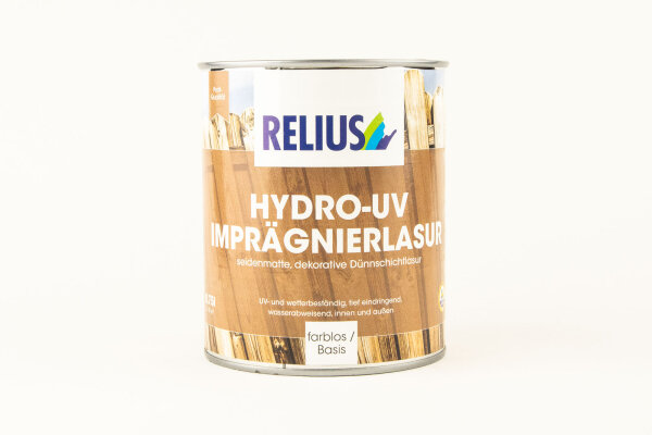 Relius Hydro-UV Imprägnierlasur farblos / Basis 0,735 l