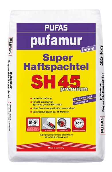 pufamur Super-Haftspachtel SH 45 premium 5 kg