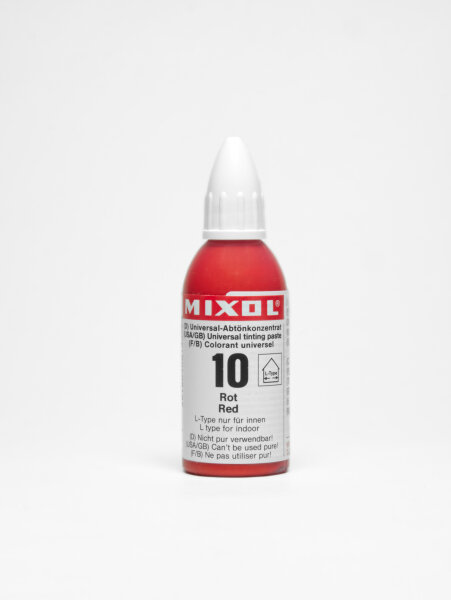 Mixol Abtönkonzentrat 20 ml Nr. 10 rot