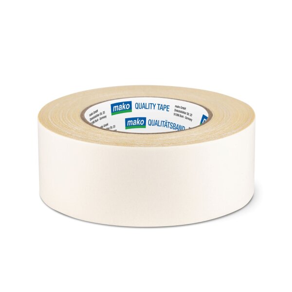 mako Spezial-Band, rückstandsfrei entfernbar PREMIUM 50 mm x 25 m, textiles Gewebe