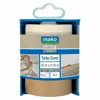 mako Turbo Cover-Abdeckpapier KOMFORT 180 mm x 25 m,...