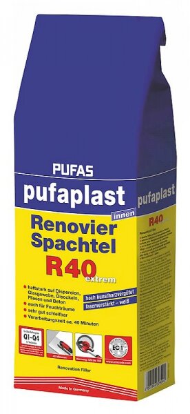 pufaplast Renovier-Spachtel R40 extrem 5 kg