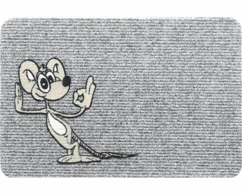 Schmutzfangmatte Happy Mouse 40x60 cm