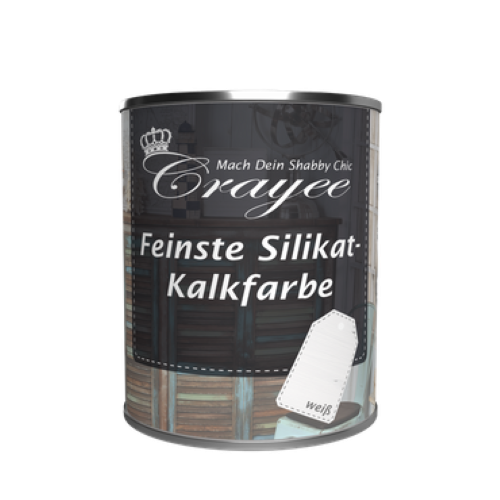 Feinste Silikat-Kalkfarbe Weiß 140 ml