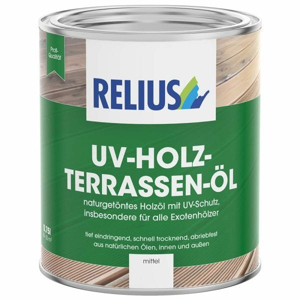 Relius UV-Holz-Terrassen-Öl mittel 2,5 l