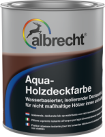 Albrecht Aqua-Holzdeckfarbe 2,5 l weiß