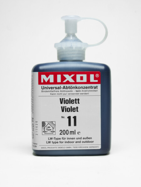 Mixol Abtönkonzentrat 200 ml Nr. 11 violett