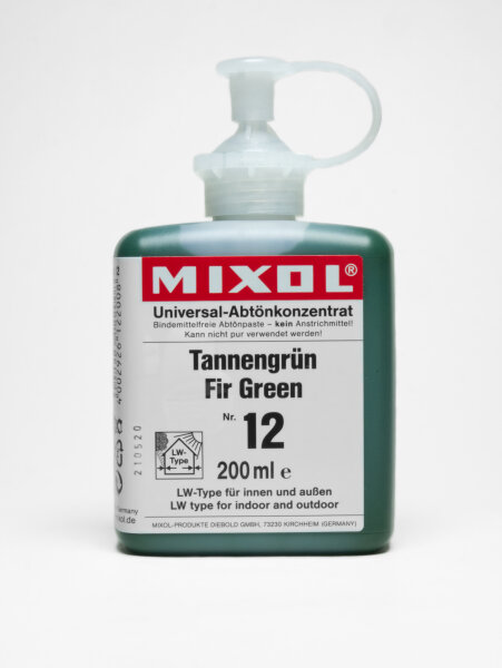 Mixol Abtönkonzentrat 200ml Nr. 12 - Tannengrün