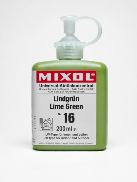 Mixol Abtönkonzentrat 200ml Nr. 16 - Lindgrün
