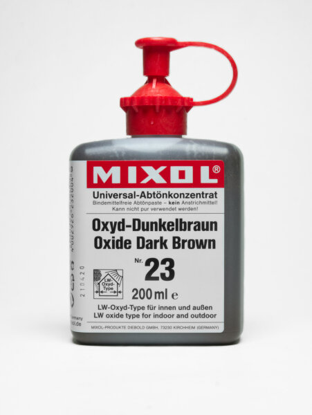 Mixol Abtönkonzentrat 200ml Nr. 23 - Oxyd-Dunkelbraun