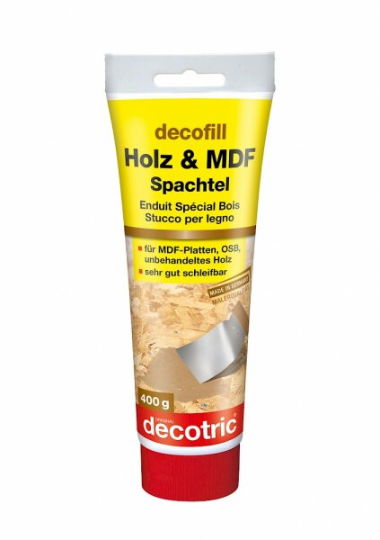 decofill Holz und MDF Spachtel 400g