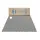 mako Kleberspachtel Trapezform KOMFORT 18 cm / C1, Qualitäts-Bandstahl