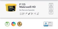 PROFITEC P115 Malerweiß HD 5 l