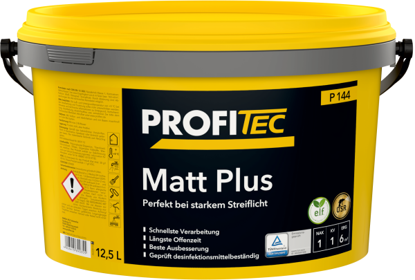 ProfiTec Matt Plus P144 Weiss 5 L