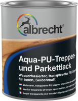 Albrecht Aqua-PU-Treppen- und Parkettlack seidenmatt  2,5...