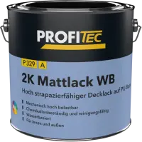 PROFITEC 2K Mattlack WB P329 Komp. A 2,25 L Weiß