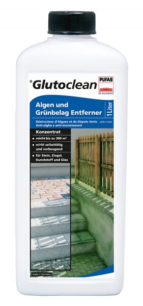 Glutoclean Algen und Grünbelag Entferner 1 L