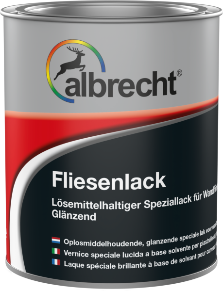 Albrecht Fliesenlack 0,75 L Seidenmatt