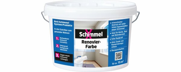 SchimmelX Anti-Schimmel-Farbe