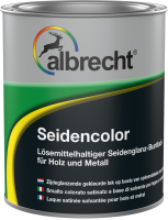 Albrecht Seidencolor Buntlack seidenglanz 0,750 L Weiß