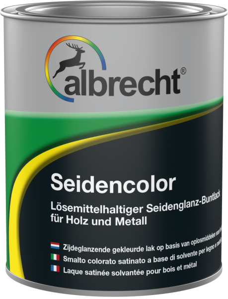 Albrecht Seidencolor Buntlack seidenglanz RAL 8017 Schokoladenbraun 0,750 L