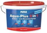 Pufas Aqua-Plus 3in1 Isolier- und Renovierfarbe