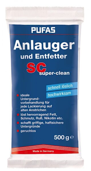 PUFAS Anlauger und Entfetter SC super-cl 500 g