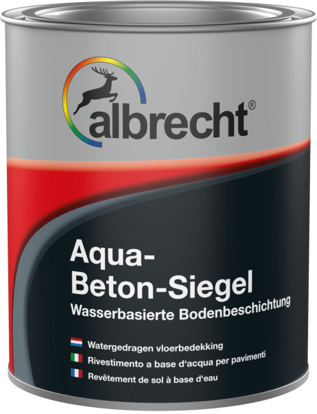 Albrecht Aqua-Beton-Siegel RAL 7023 Betongrau 10 L